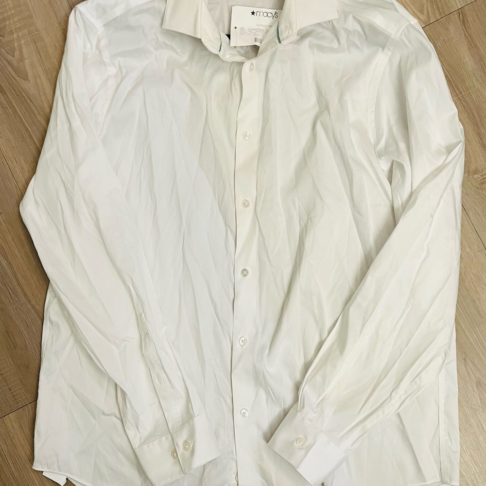 Men's White Shirt by Calvin Klein